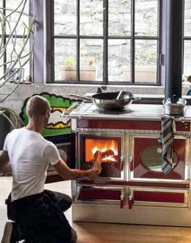 Cucina a legna: J.Corradi, Rustica 